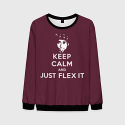 Свитшот мужской Flex, цвет: 3D-черный