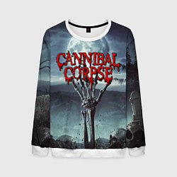 Свитшот мужской CANNIBAL CORPSE, цвет: 3D-белый