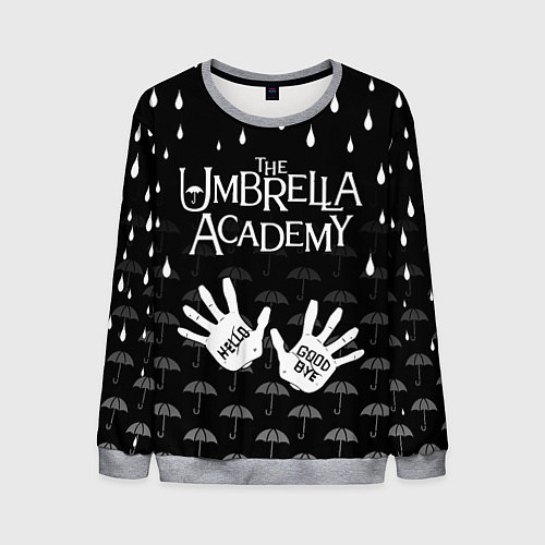 Мужской свитшот АКАДЕМИЯ АМБРЕЛЛА / 3D-Меланж – фото 1