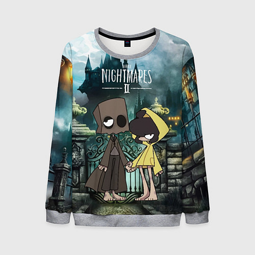 Мужской свитшот Little Nightmares 2 / 3D-Меланж – фото 1