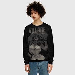 Свитшот мужской VILLAGE resident evil, цвет: 3D-черный — фото 2