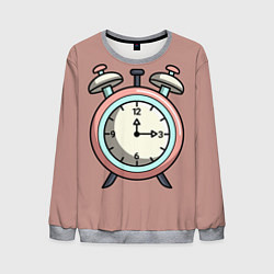 Мужской свитшот Clock