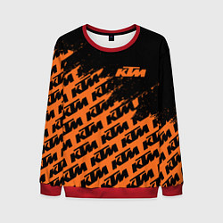 Свитшот мужской KTM КТМ, цвет: 3D-красный