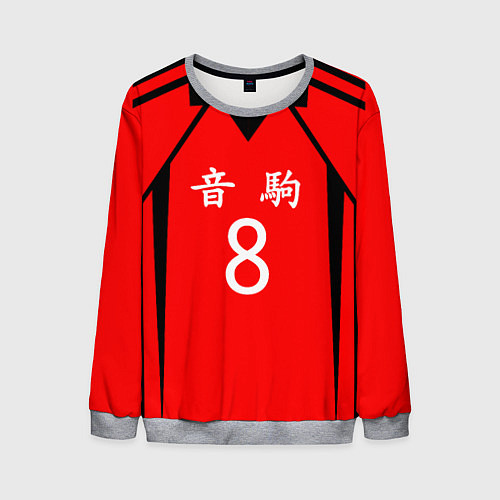 Мужской свитшот НЕКОМА 8 NEKOMA / 3D-Меланж – фото 1