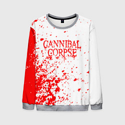 Свитшот мужской Cannibal corpse, цвет: 3D-меланж