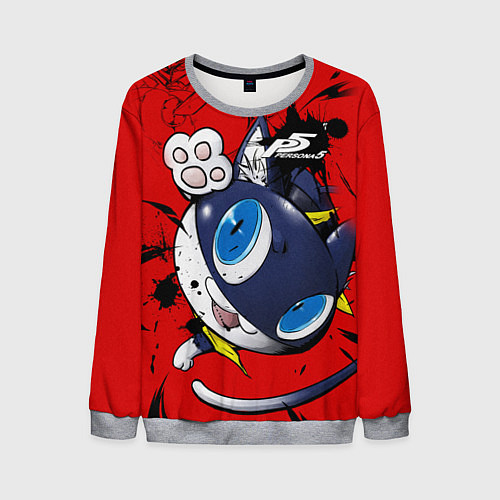 Мужской свитшот Персона 5 / 3D-Меланж – фото 1