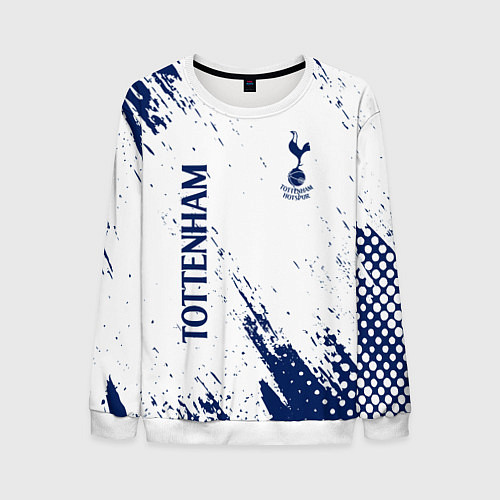 Мужской свитшот TOTTENHAM HOTSPUR / 3D-Белый – фото 1