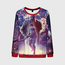 Свитшот мужской Resident Evil 25-летие, цвет: 3D-красный