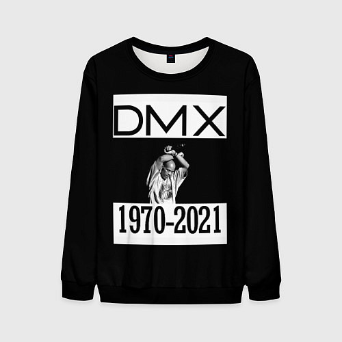 Мужской свитшот DMX 1970-2021 / 3D-Черный – фото 1