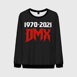 Свитшот мужской DMX 1970-2021, цвет: 3D-черный