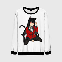 Свитшот мужской Jabami Yumeko, цвет: 3D-черный