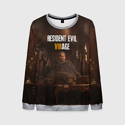 Свитшот мужской RESIDENT EVIL VILLAGE РЕ ДЕРЕВНЯ Z, цвет: 3D-меланж