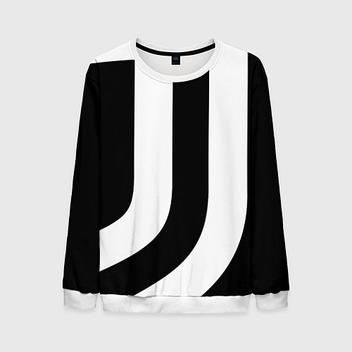 Мужской свитшот Juventus J 202122 / 3D-Белый – фото 1