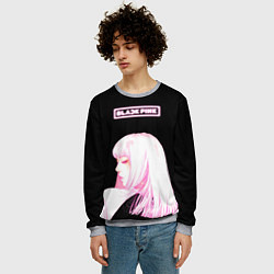 Свитшот мужской Лиса БП, цвет: 3D-меланж — фото 2