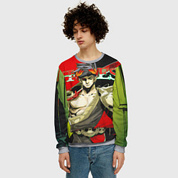 Свитшот мужской Zagreus Hades, цвет: 3D-меланж — фото 2