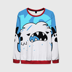 Свитшот мужской SK8 the Infinity Скейт Ланги, цвет: 3D-красный