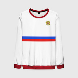Свитшот мужской Форма сборной России, цвет: 3D-красный
