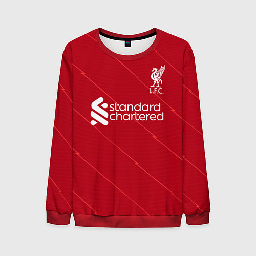 Мужской свитшот Жота Ливерпуль форма 20212022 / 3D-Красный – фото 1