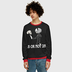 Свитшот мужской 2B OR NOT 2B, цвет: 3D-красный — фото 2