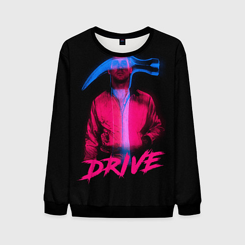 Мужской свитшот DRIVE / 3D-Черный – фото 1