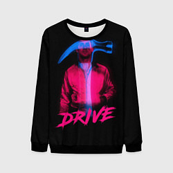 Свитшот мужской DRIVE, цвет: 3D-черный