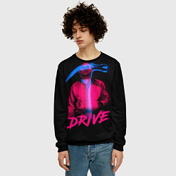 Свитшот мужской DRIVE, цвет: 3D-черный — фото 2