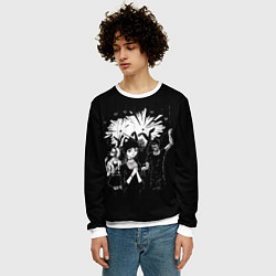 Свитшот мужской 00:01, цвет: 3D-белый — фото 2