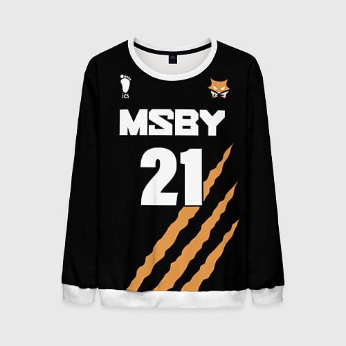 Мужской свитшот 21 MSBY BLACK JACKALS / 3D-Белый – фото 1