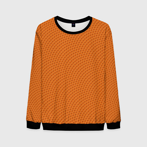 Мужской свитшот Баскетбольная кожа / 3D-Черный – фото 1