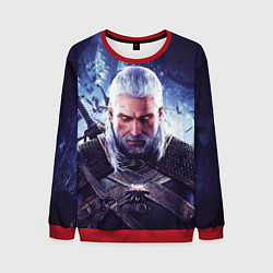 Свитшот мужской THE WITCHER GERALT OF RIVIA, цвет: 3D-красный