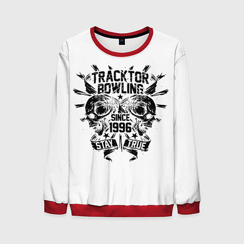 Мужской свитшот Tracktor Bowling / 3D-Красный – фото 1