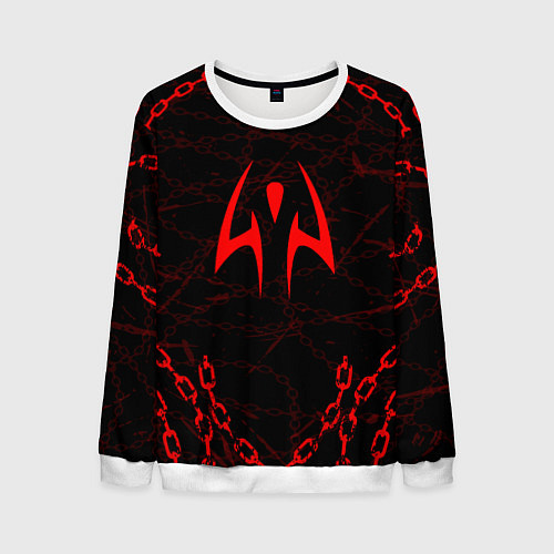 Мужской свитшот SUKUNA ИТАДОРИ / 3D-Белый – фото 1