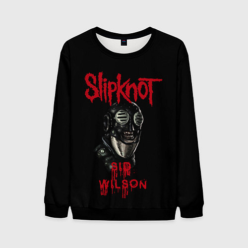 Мужской свитшот SID WILSON SLIPKNOT СЛИПКНОТ Z / 3D-Черный – фото 1