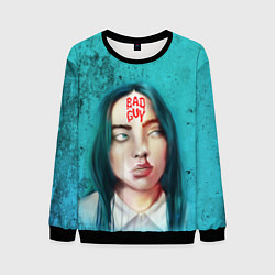 Свитшот мужской BAD GUY BILLIE EILISH Z, цвет: 3D-черный