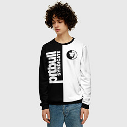 Свитшот мужской PITBULL SYNDICATE ПИТБУЛЬ, цвет: 3D-черный — фото 2