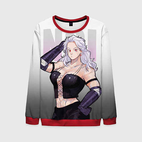 Мужской свитшот Noi / 3D-Красный – фото 1