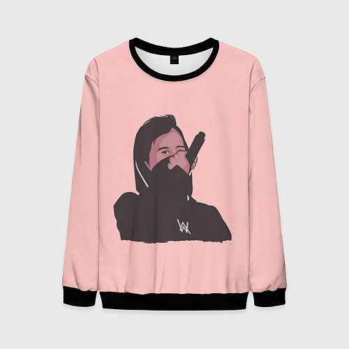 Мужской свитшот Alan Walker Алан Уокер Z / 3D-Черный – фото 1