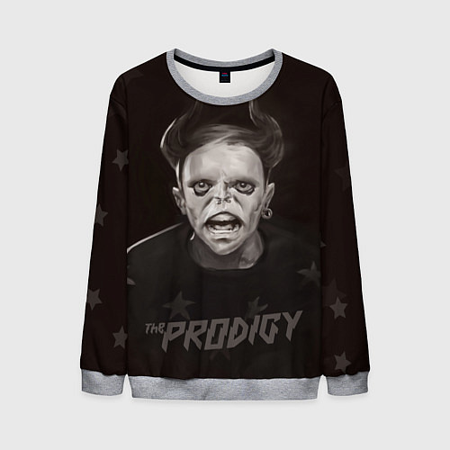 Мужской свитшот Keith Flint THE PRODIGY Z / 3D-Меланж – фото 1