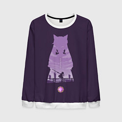 Свитшот мужской КЭ ЦИН KEQING, цвет: 3D-белый