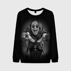 Свитшот мужской OZZY OSBOURNE, цвет: 3D-черный