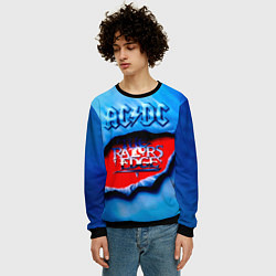 Свитшот мужской ACDC - The Razor’s Edge, цвет: 3D-черный — фото 2