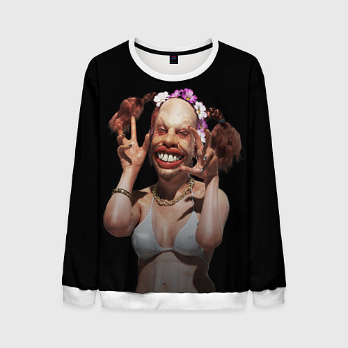 Мужской свитшот Windowlicker / 3D-Белый – фото 1