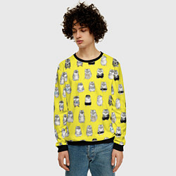 Свитшот мужской Я, Цусима, цвет: 3D-черный — фото 2