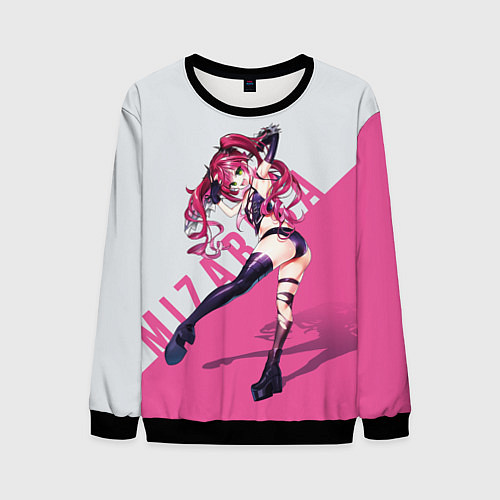 Мужской свитшот Mizarisa Pink / 3D-Черный – фото 1