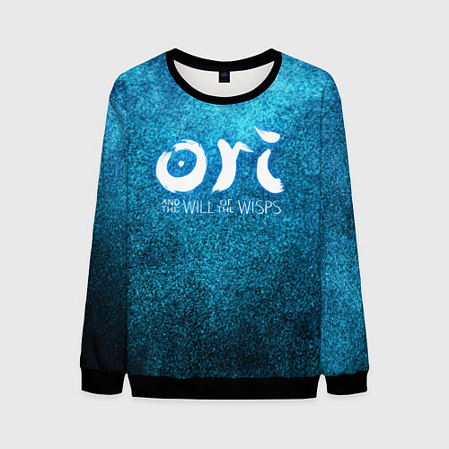 Мужской свитшот Ori Logo Ори Лого / 3D-Черный – фото 1