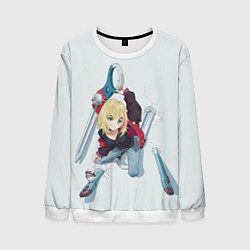 Свитшот мужской Рика Каваи, цвет: 3D-белый