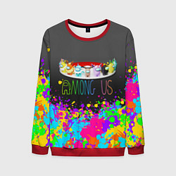 Свитшот мужской Among Us Pokemon Покемон Z, цвет: 3D-красный