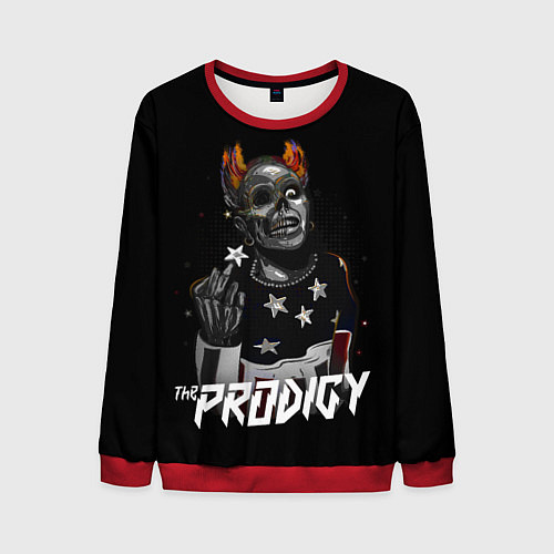 Мужской свитшот THE PRODIGY FLINT / 3D-Красный – фото 1