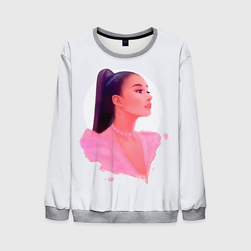 Мужской свитшот Ариана арт / 3D-Меланж – фото 1