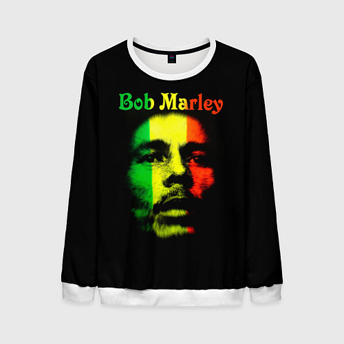 Мужской свитшот Великий Боб / 3D-Белый – фото 1